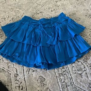 NWT Day + Moon Blue Skort M